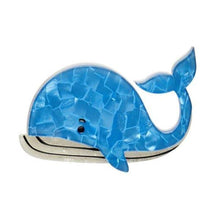 Load image into Gallery viewer, Erstwilder - Wesley Whale Brooch - 20th Century Artifacts