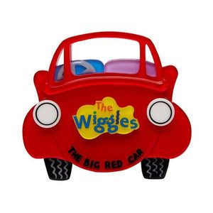 Erstwilder - Wiggles Big Red Car Brooch - 20th Century Artifacts