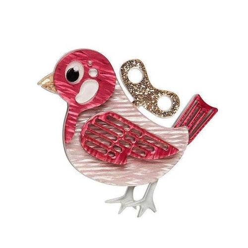 Erstwilder - Wind-Up Whimsy Brooch (2018) - 20th Century Artifacts